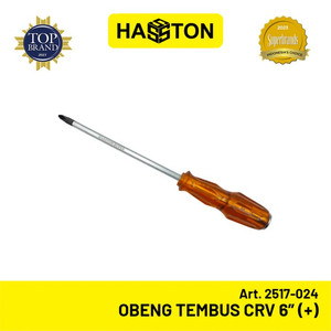 [EZM.1190729] Hasston Obeng Tembus CRV Whisky 6''x6mm / Screwdriver (+) (2517-024)