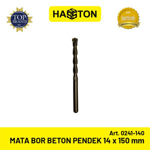 [EZM.1190748] Hasston Mata Bor Beton Pendek 14mm x 150mm / Drill Bit (0241-140)