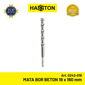 [EZM.1190903] Hasston 19mm Mata Bor Beton Pendek Tembus Plat (0242-019)