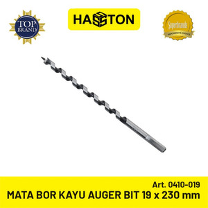 [EZM.1190913] Hasston Mata Bor Kayu Auger Bit 19mm / Wood Drill Bit (0410-019)
