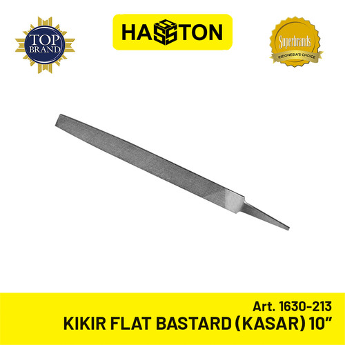 [EZM.1191100] Hasston Kikir Flat - Bastard (kasar) 10" (12 Pcs) (1630-213)