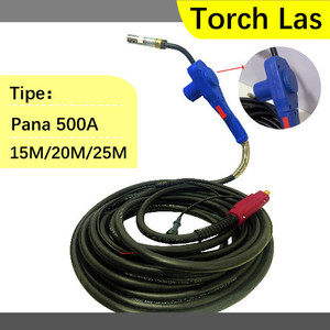 [EZM.9800018] Torch MIG Pana 500A Stang MIG PANA500 Torch Type Pana P500 500A Torch Las Panjang 15 Meter 20M 25M