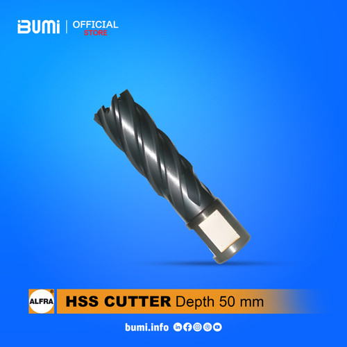 [EZM.4000032] Mata Bor Magnet Alfra HSS Depth 50mm Ø 12mm - 57mm