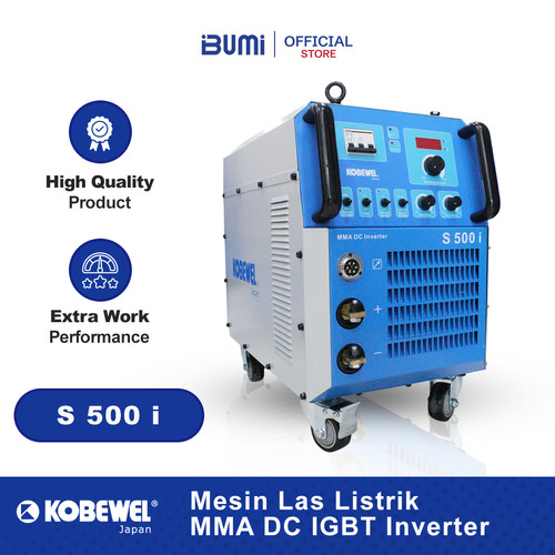 [EZM.4000055] MMA DC IGBT Inverter 3 Phase - Kobewel S 500 i