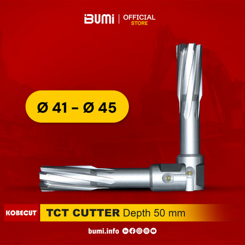 [EZM.4000091] Matabor Kobecut TCT O 41 s/d 45, max. tebal 50 mm.