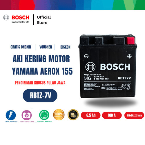 [EZR.2400046] Bosch Aki Kering RBTZ-7V Motor Yamaha Aerox 155