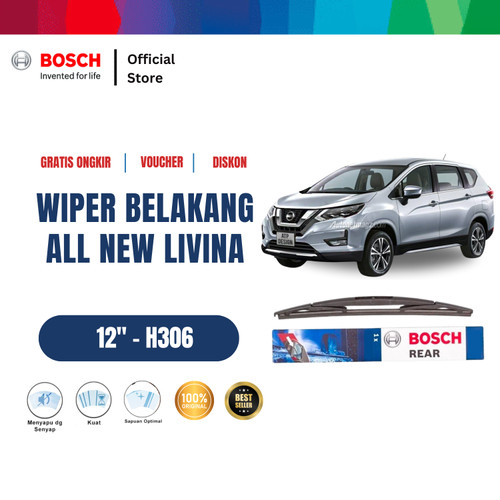 [EZR.2400060] Bosch H306 Rear Wiper Kaca Belakang Mobil All New Livina 2019-On