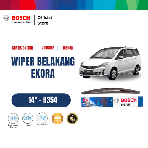 [EZR.2400068] Bosch Rear Wiper Belakang Mobil Proton Exora H354