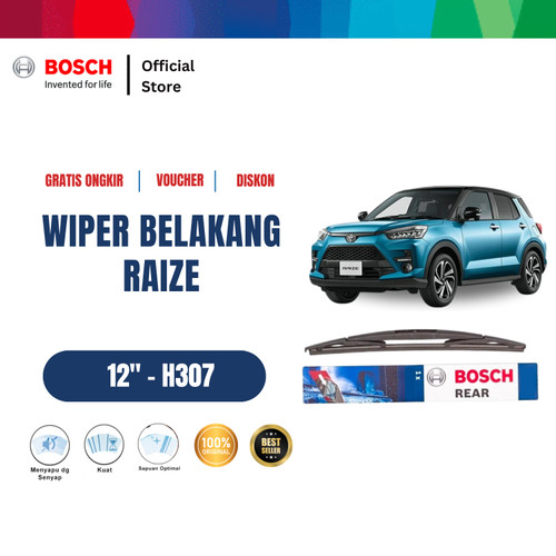 [EZR.2400072] Bosch Rear Wiper Belakang Mobil Toyota Raize H307