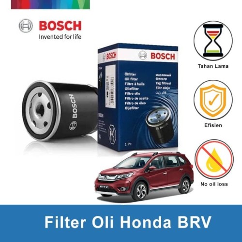 [EZR.2400336] BOSCH Filter Oli Mobil Honda BRV - 0986AF0126 - 1 Pcs - Warna
