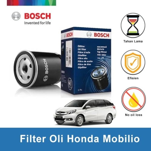 [EZR.2400337] BOSCH Filter Oli Mobil Honda Mobilio - 0986AF0126 - 1 Pcs - Warna