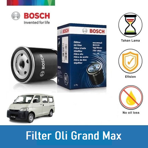 [EZR.2400344] BOSCH Filter Oli Mobil Daihatsu Grand Max 1.3 - 0986AF1041 - 1 Pcs - Warna