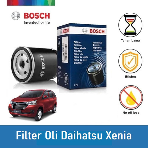 [EZR.2400349] BOSCH Filter Oli Mobil Daihatsu Xenia (0986AF1041) - 1 Pcs - Warna