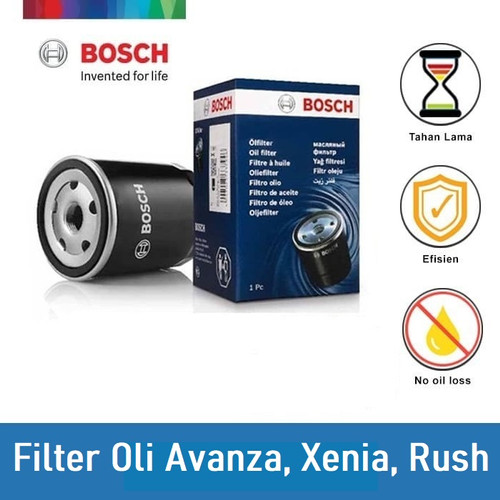 [EZR.2400351] BOSCH Filter Oli Avanza, Xenia, Rush, Terios, Corolla, Vios-0986AF1041 - Warna