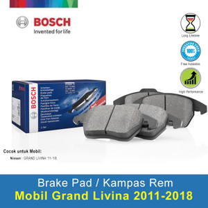[EZR.2400792] Bosch Kampas Rem Brake Pad Mobil Nissan Grand Livina 2011-2018