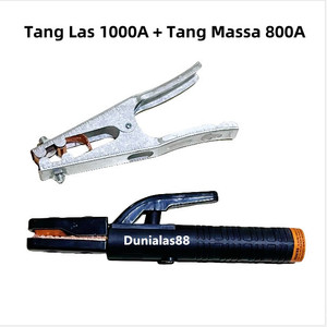 [EZM.1180020] Tang Las Tembaga Stang Las Tang Massa Stang Massa 300A 500A 1000A Electrode Holder MMA Earth Clamp Klem Stang Las Ground