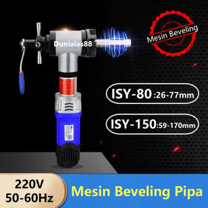[EZM.1180032] Electric Inner Swell Pipe Beveling Machine Mesin Beveling Pipa Electric Pipe Beveling Machine Kecepatan putaran yang dapat disesuaikan