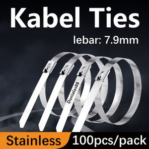 [EZM.1180034] Stainless Cable Ties 7.9mm Kabel Tis Stainless 7.9  40cm 50cm 60cm 80cm 304