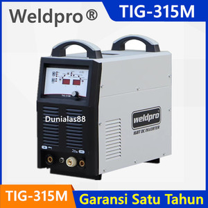 [EZM.1180051] Weldpro TIG 315M Mesin Las Mesin Las inverter Pulse TravoTIG Argon AC DC