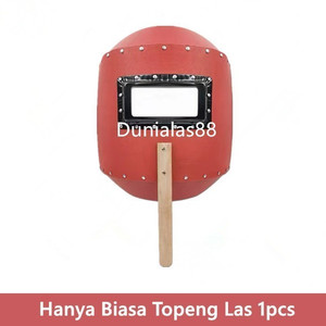 [EZM.1180168] Topeng Las Kedok Las Helm Las Welding helmet Kaca Sarung Tangan Biasa