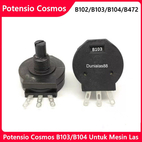 [EZM.1180212] Potensio Cosmos B102 1K B103 10K B104 100K B472 4.7K Potensiometer 2W