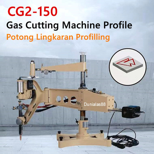 [EZM.1180285] CG2-150 Gas Cutting Machine Profile CG2 150 Mesin Potong Profil Besi