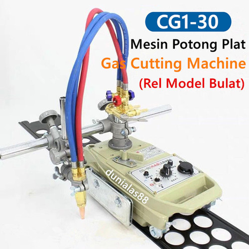 [EZM.1180295] Mesin Potong Plat CG1-30 Gas Cutting Machine CG1 30 Besi Rel Rail Hole