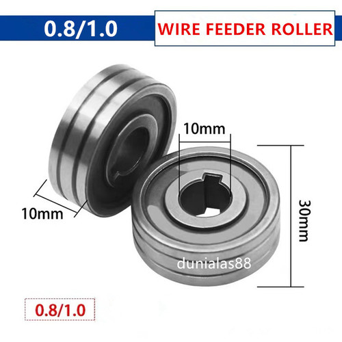[EZM.1180385] Roller Wire Feeder Wheel Type ANDA 0.8-1.0mm MIG Welding Feed Roll mig