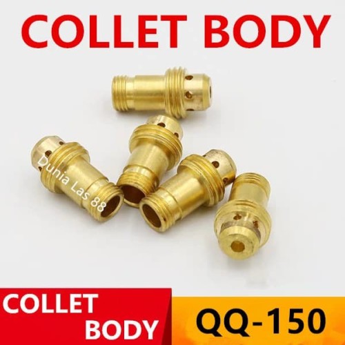 [EZM.1180460] Collet Body QQ 150 Tig Argon Ukuran Alat Las Utk QQ 150 Tig Torch