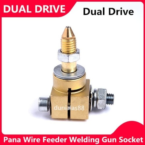 [EZM.1180495] Double Adaptor gun mig welding / Adapter gun to wire feeder type Pana