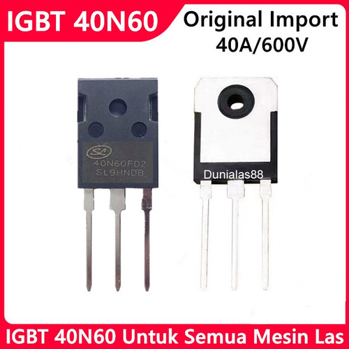 [EZM.1180643] IGBT 40N60 40A 600V TO-247 TO 247 Original Untuk mesin las inverter