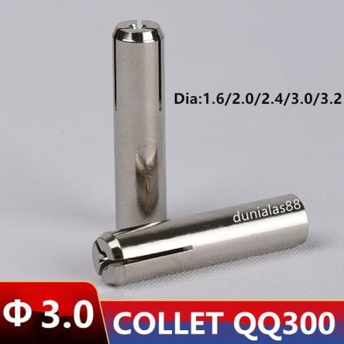 [EZM.1180660] Collet Argon Collet 3.0mm QQ 300 Tig Argon Alat Las
