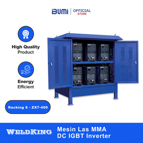 [EZM.4000019] MMA DC IGBT Inverter - Weldking Racking 6 - ZX7-400