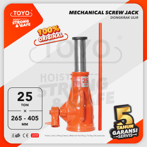 [EZO.1600008] Screw Jack / Dongkrak Ulir Botol 25 Ton TOYO