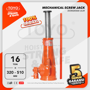 [EZO.1600009] Screw Jack / Dongkrak Ulir Botol 16 Ton TOYO