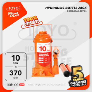 [EZO.1600034] Hydraulic Bottle Jack / Dongkrak Botol 10 Ton TOYO