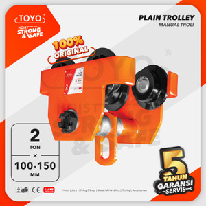 [EZO.1600105] Plain Trolley / Manual Troli 2 Ton TOYO