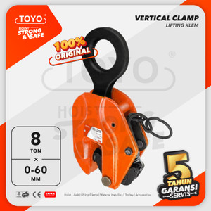 [EZO.1600124] Vertical Lifting Clamp 8 Ton TOYO