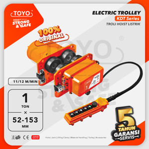 [EZO.1600132] Electric Trolley Girder 1 Ton KDT Series TOYO