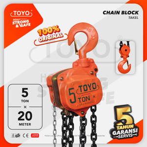 [EZO.1600203] Chain Block / Takel 5 Ton x 20 Meter TOYO