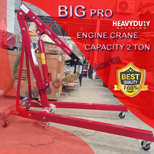 [EZO.1500252] Engine Crane Shop Crane BIGPro TANPA HYDRAULIC