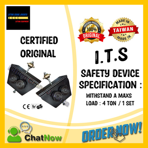 [EZO.1500262] Safety Device/SAFETY BREAK (1 Set L&R) LIFT BARANG ITS Made in TAIWAN
