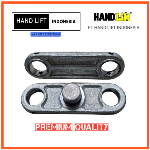 [EZO.1400020] Double Wheel Side Board Hand pallet - Clam Roda Hand Pallet 2 ton 2.5 ton 3 ton 5 ton