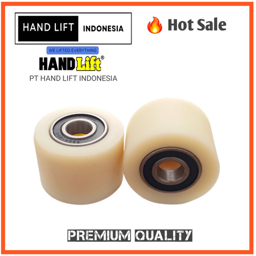 [EZO.1400038] Jual Roda Hand Pallet 65 mm x 60 mm Nilon