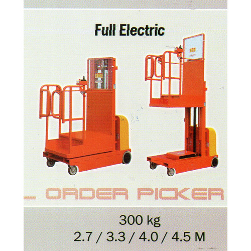 [EZO.1800040] Pusat Penjualan Stacker Order Picker cap 200kg tinggi 4,5 m NOBlLELIFT