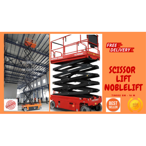 [EZO.1800014] SCISSOR LIFT NOBLELIFT SCISSOR LIFT HARGA TERMURAH INDONESIA 2024