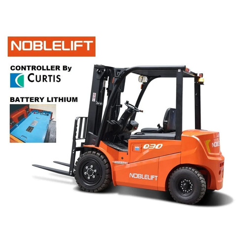 [EZO.1800024] Forklift Electric Battery Li thium cap 3 Ton 3 m Merk NOBLELIFT harga termurah