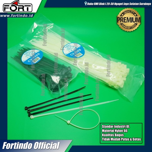 [EZM.1030688] Kabel Tis 55 cm x 9 | CV-550L FORT |Cable Ties Kualitas Bagus