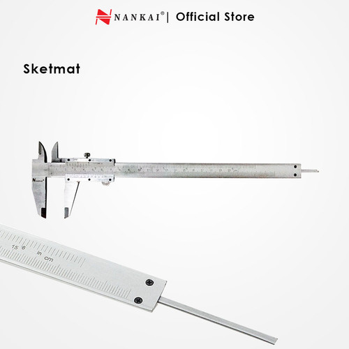 [EZM.8700498] Sigmat / Sketmat / Jangka Sorong Manual 8" Nankai