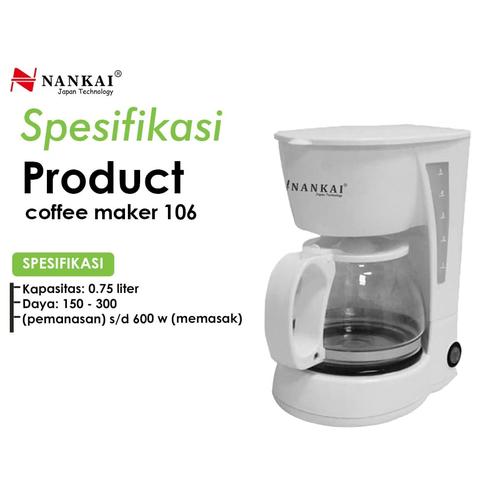 [EZM.8701288] Nankai Coffee Maker/Mesin Pembuat Kopi NK106